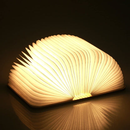 IlumiBook™ - Magical Book Lamp | Opens Like Real Book | USB Rechargeable Night Light for Kids & Adults